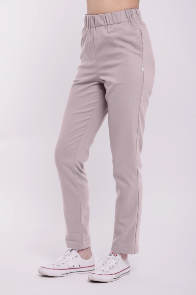 spodnie proste cappuccino